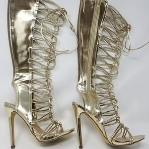 white hooker boots